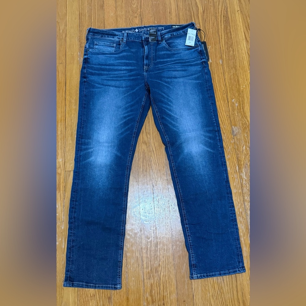 NEW!!Buffalo David Bitton Blue Slimfit Jeans, Men’s 36x32